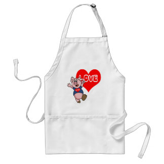 Love Piggy Standard Apron