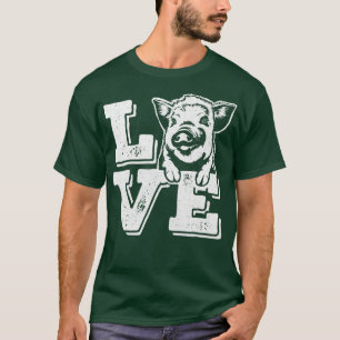Love Pigs - I Love My Pig Mum and Dad Premium  T-Shirt