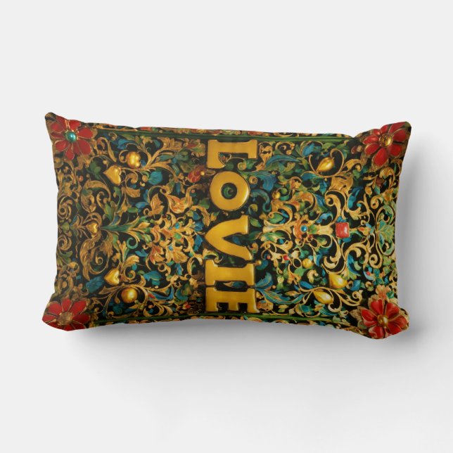 LOVE PILLOWS Home & Living throw Pillows pillows&  (Back)
