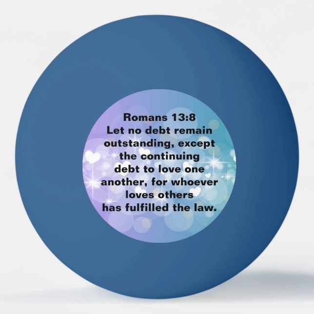 Love Ping Pong Ball (Front)