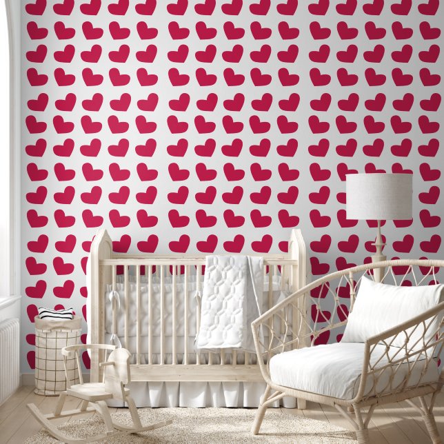 Love Pink Love Heart Wallpaper (Kids)