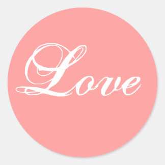 Love Pink Sticker