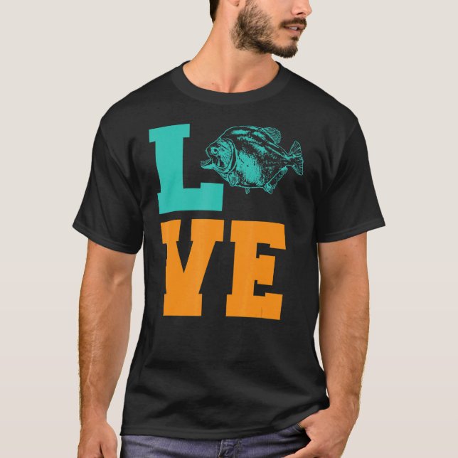 Love Piranha T-Shirt (Front)