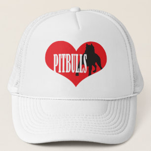 Love Pitbulls Trucker Hat