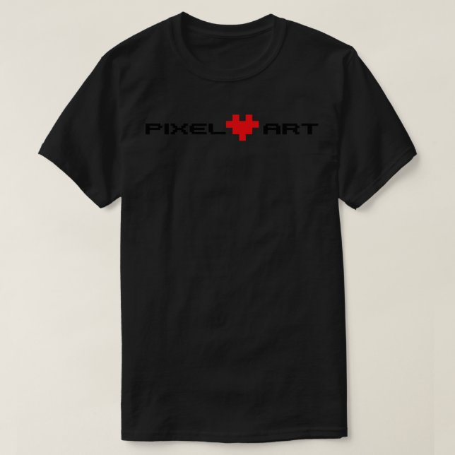 Love Pixel Art T-Shirt (Design Front)