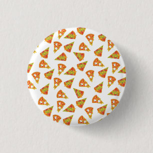 Love Pizza 3 Cm Round Badge