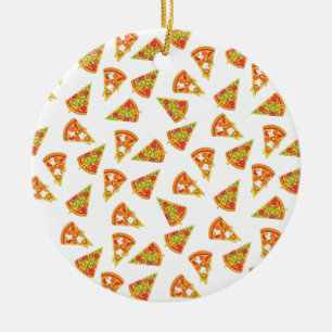 Love Pizza   Ceramic Tree Decoration