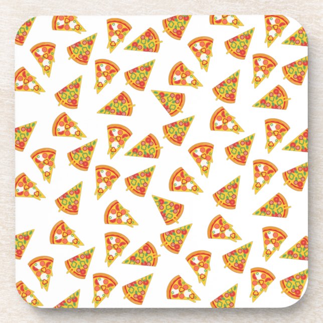 Love Pizza   Coaster (Front)