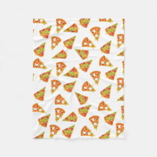 Love Pizza   Fleece Blanket