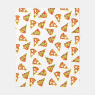 Love Pizza   Fleece Blanket