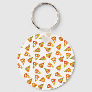 Love Pizza Key Ring