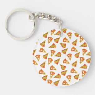 Love Pizza   Key Ring