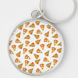 Love Pizza  Key Ring