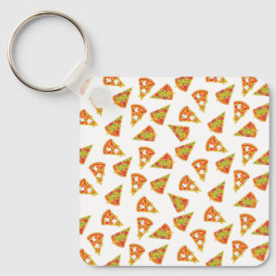 Love Pizza Key Ring