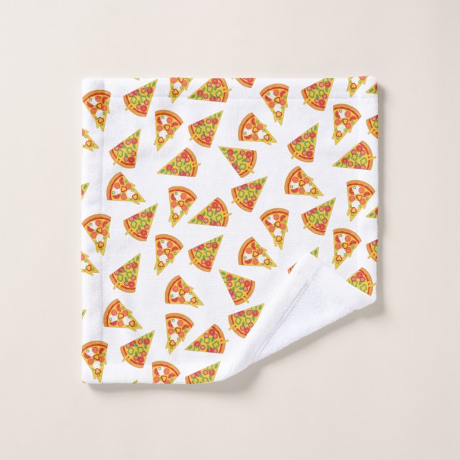 Love Pizza  Wash Cloth (Wash Cloth)