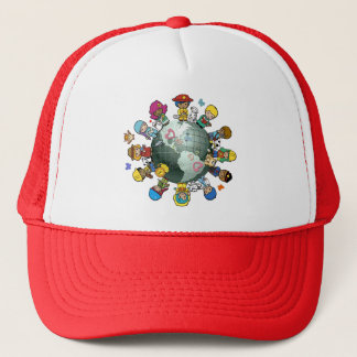 Love Planet Earth: Unite for Peace Trucker Hat