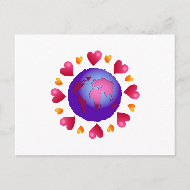 Love Planet Postcard (Front)