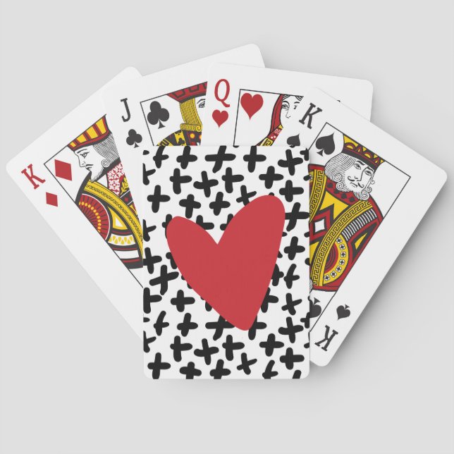 Love playing cards! XOXO Playing Cards (Back)