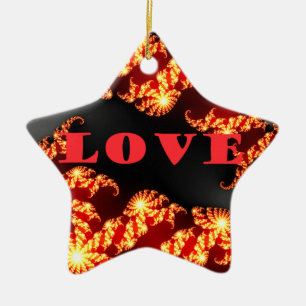 Love.png Ceramic Tree Decoration