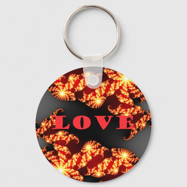 Love.png Key Ring (Front)