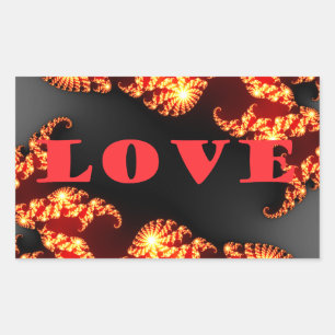 Love.png Rectangular Sticker