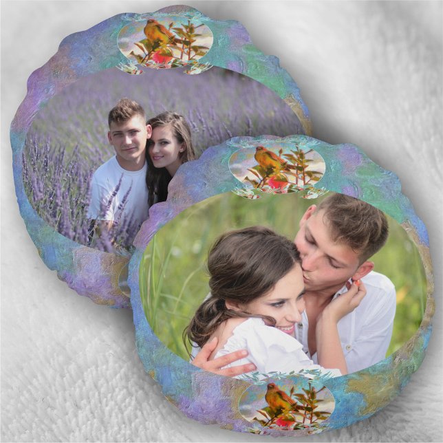 Love & Poolside Singer 2338 Round Cushion (Creator Uploaded)