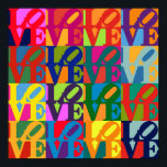 Love Pop Art Poster<br><div class="desc">Love Pop Art Poster Anime Cartoon Comic Fiction Manga</div>