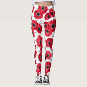 love poppies leggings