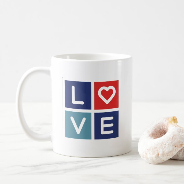 LOVE Porcelain Cup (With Donut)