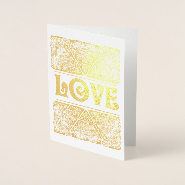 Love - Positive Quote´s Foil Card (Front)