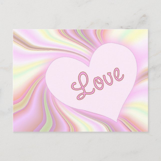 Love Post Card (Front)