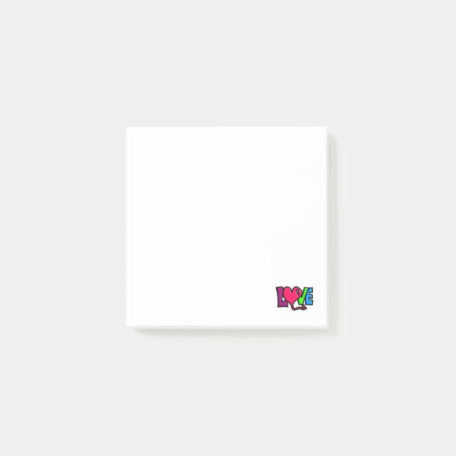 Love Post-it Notes (Front)