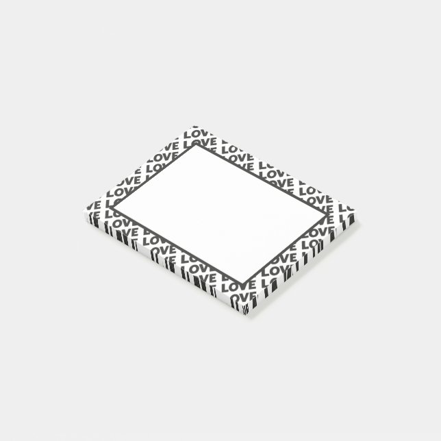 Love Post-it Notes (Angled)