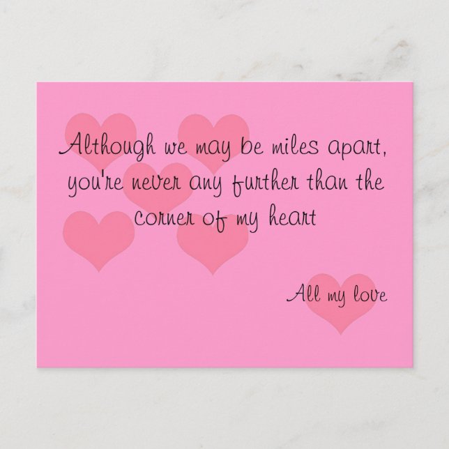 Love Postcard (Front)