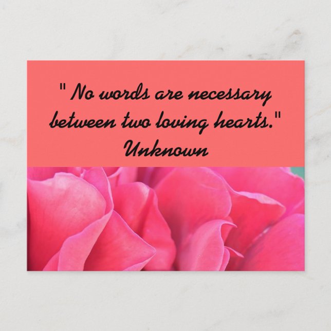 LOVE POSTCARD (Front)