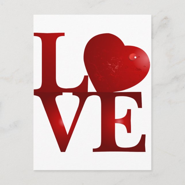 LOVE POSTCARD (Front)