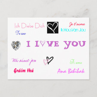 Love postcard