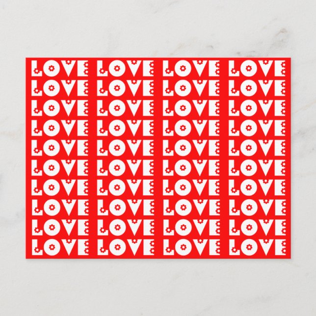 LOVE POSTCARD (Front)