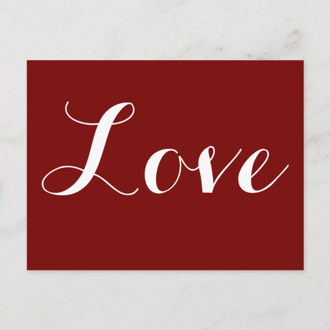Love Postcard (Front)