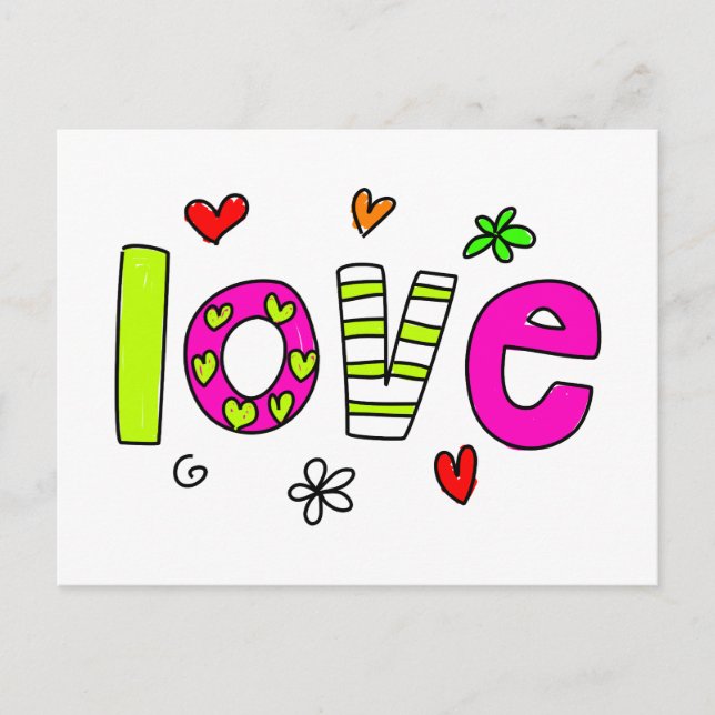 Love Postcard (Front)