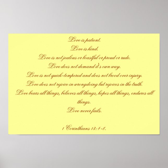 love poster (Front)