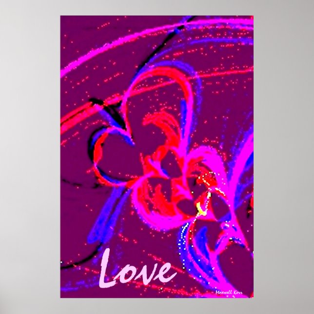 Love Poster by Maxwell Kerr (Front)