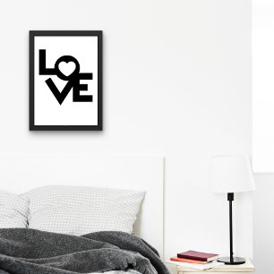 Love Poster – Stilvolle Wanddekoration