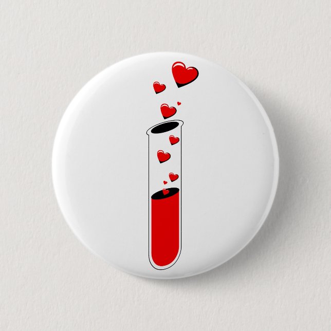 love potion 6 cm round badge (Front)
