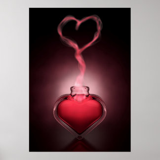 Love Potion And Heart Fumes Poster