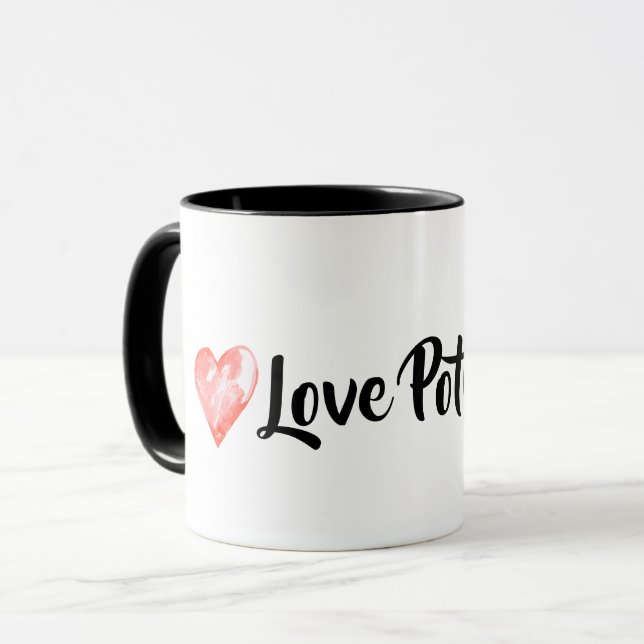 Love Potion Coffee Mug Valentines Day Gift (Front Left)