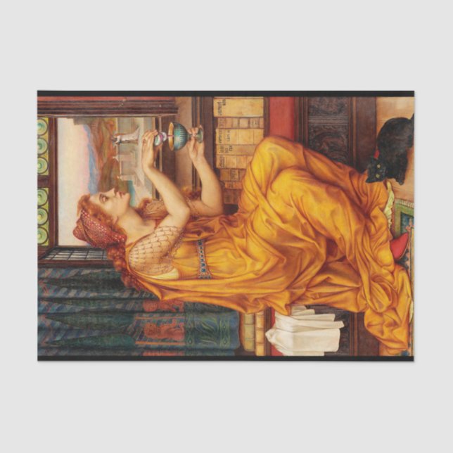 Love Potion Evelyn De Morgan Art Tissue Paper (Front)