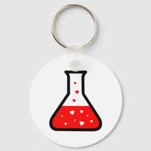Love Potion (Science) Key Ring