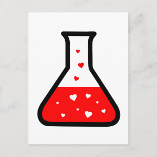 Love Potion (Science) Postcard