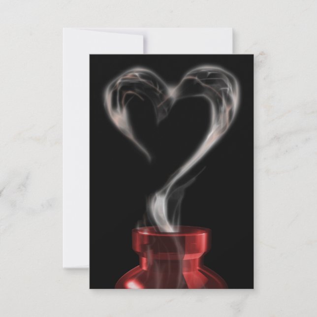 love potion smoke invitation (Front)